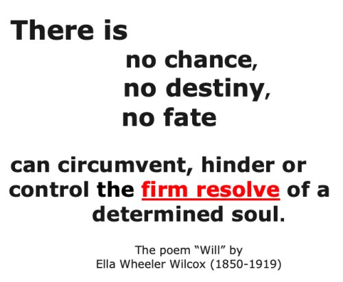 No Chance no destiny no fate. quote.jpg